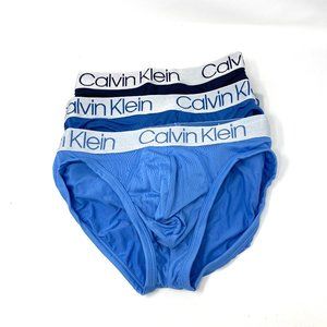 3-Pack Calvin Klein Underwear Mfiber Hip Brief Men